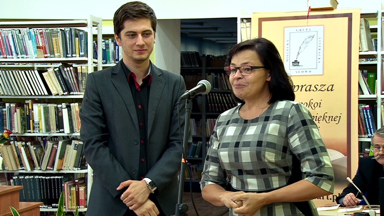 Promocja książki ?Alfabet szyfru? Damiana Tomeckiego