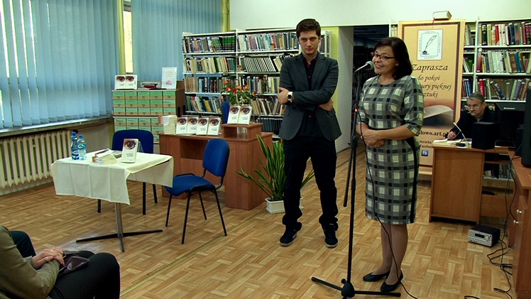 Promocja książki ?Alfabet szyfru? Damiana Tomeckiego