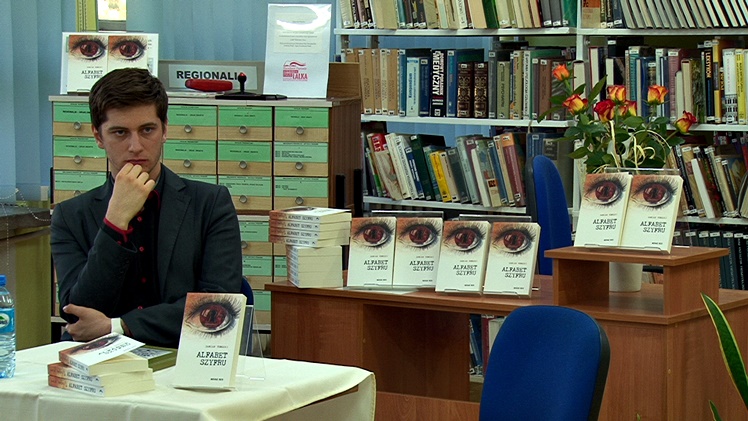 Promocja książki ?Alfabet szyfru? Damiana Tomeckiego