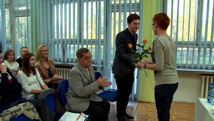 Promocja książki ?Alfabet szyfru? Damiana Tomeckiego