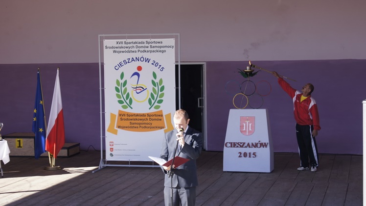 Podopieczni Środowiskowego Domu Samopomocy na Spartakiadzie w Cieszanowie