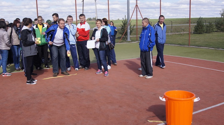 Podopieczni Środowiskowego Domu Samopomocy na Spartakiadzie w Cieszanowie