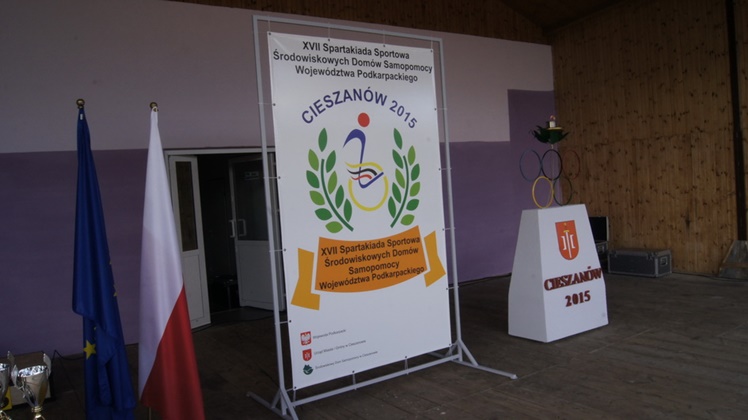 Podopieczni Środowiskowego Domu Samopomocy na Spartakiadzie w Cieszanowie