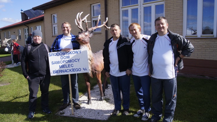 Podopieczni Środowiskowego Domu Samopomocy na Spartakiadzie w Cieszanowie