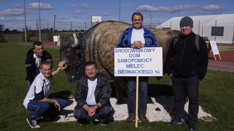 Podopieczni Środowiskowego Domu Samopomocy na Spartakiadzie w Cieszanowie