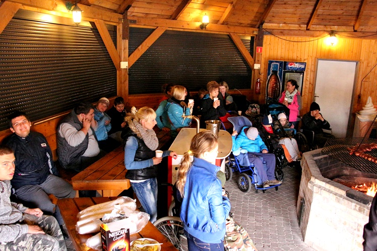 Wychowankowie OREW w Pniu i Tarnobrzegu na wspólnym spotkaniu integracyjnym