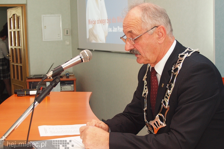 Radni Miejscy spotkali się na papieskiej sesji