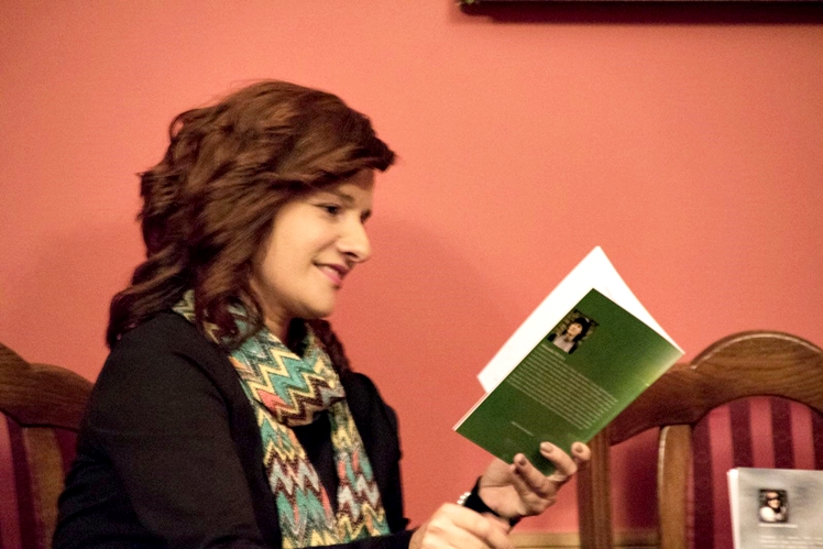 Promocja tomiku wierszy Aleksandry Piguły 