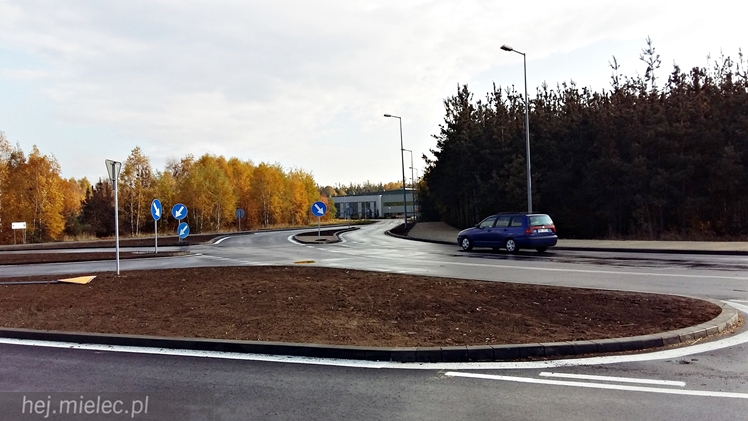 Przebudowa zjazdu ze Strefy w kierunku Trześni i obwodnicy niemal zakończona