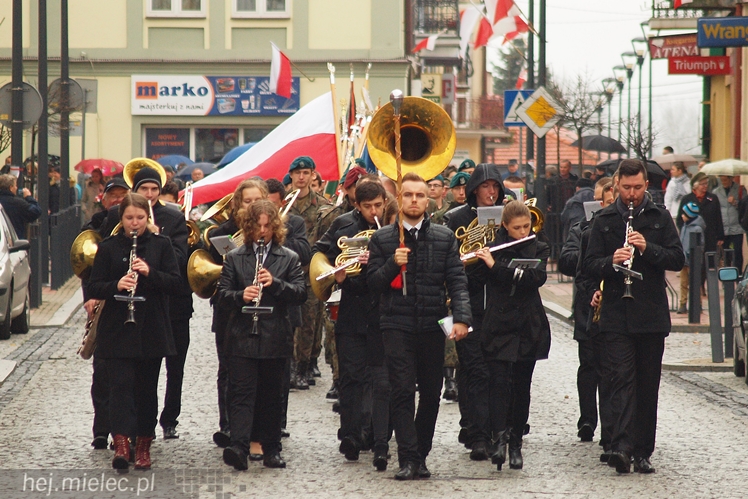 Mielczanie dumni z Polski Niepodległej