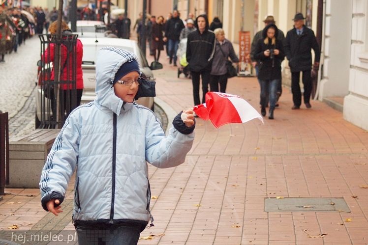 Mielczanie dumni z Polski Niepodległej