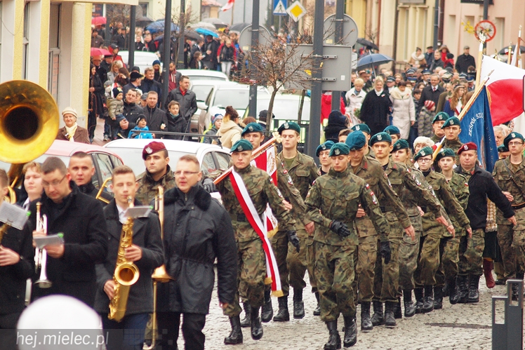Mielczanie dumni z Polski Niepodległej