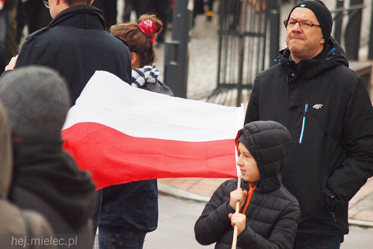 Mielczanie dumni z Polski Niepodległej