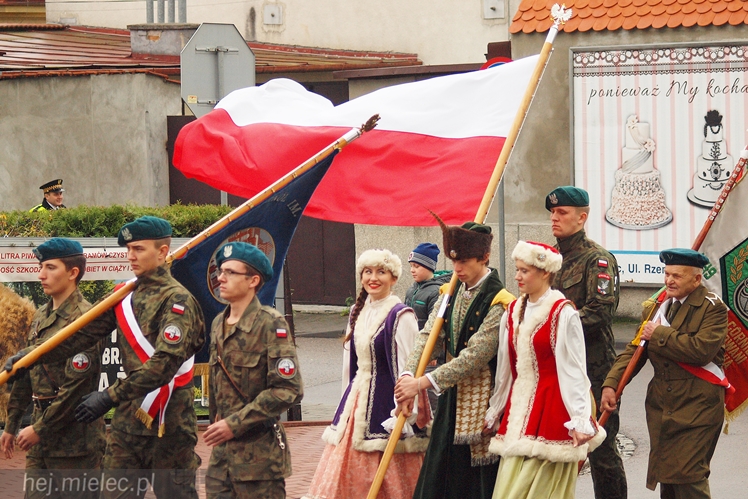 Mielczanie dumni z Polski Niepodległej