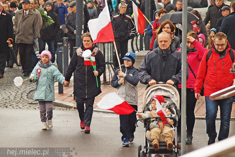 Mielczanie dumni z Polski Niepodległej