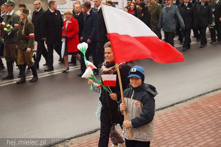 Mielczanie dumni z Polski Niepodległej