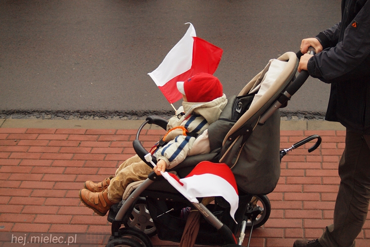 Mielczanie dumni z Polski Niepodległej