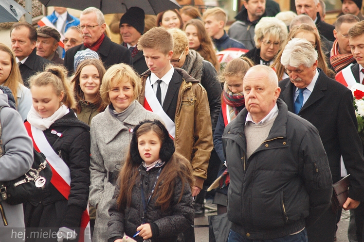 Mielczanie dumni z Polski Niepodległej