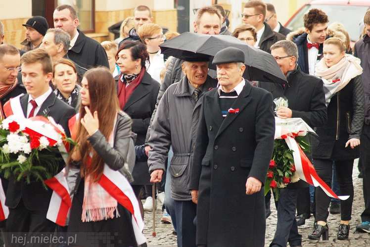 Mielczanie dumni z Polski Niepodległej