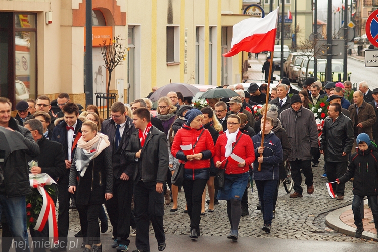 Mielczanie dumni z Polski Niepodległej