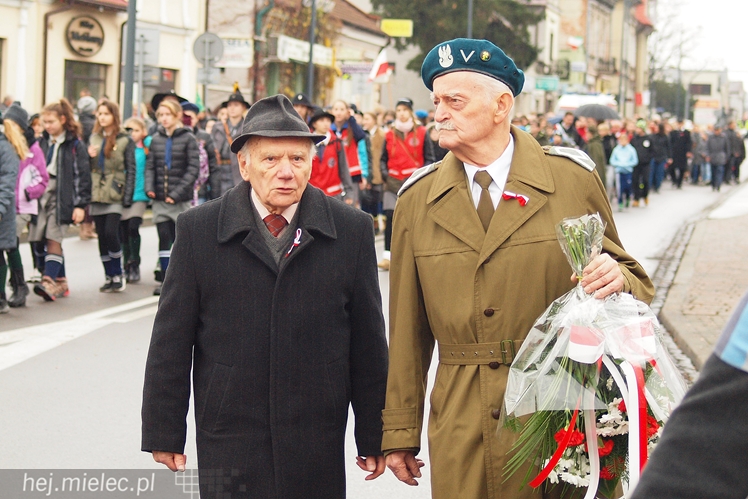Mielczanie dumni z Polski Niepodległej