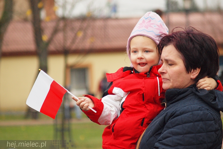 Mielczanie dumni z Polski Niepodległej