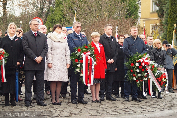 Mielczanie dumni z Polski Niepodległej