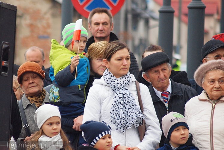 Mielczanie dumni z Polski Niepodległej