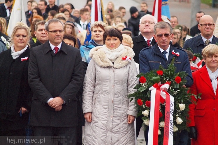 Mielczanie dumni z Polski Niepodległej
