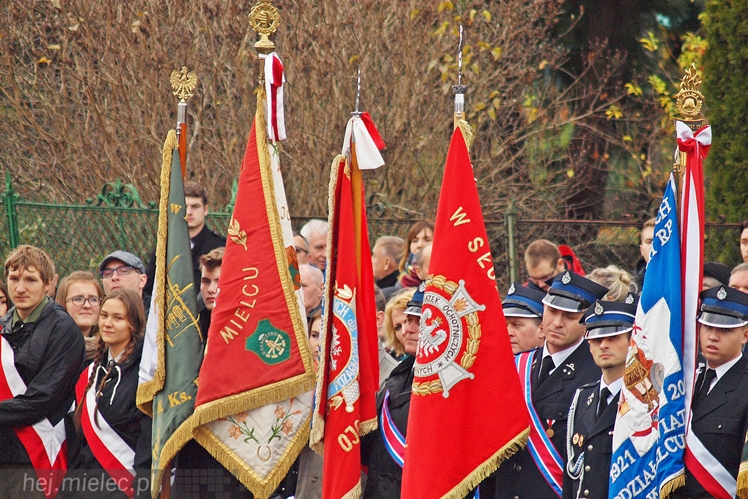 Mielczanie dumni z Polski Niepodległej