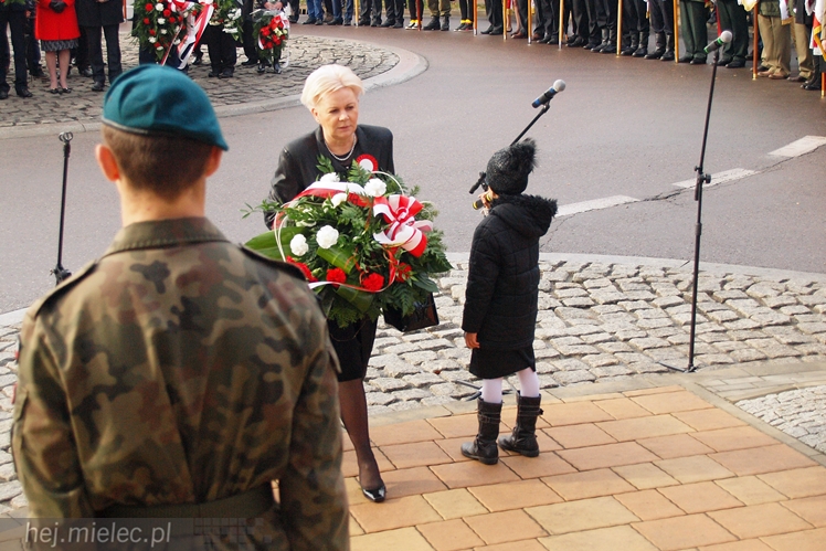 Mielczanie dumni z Polski Niepodległej