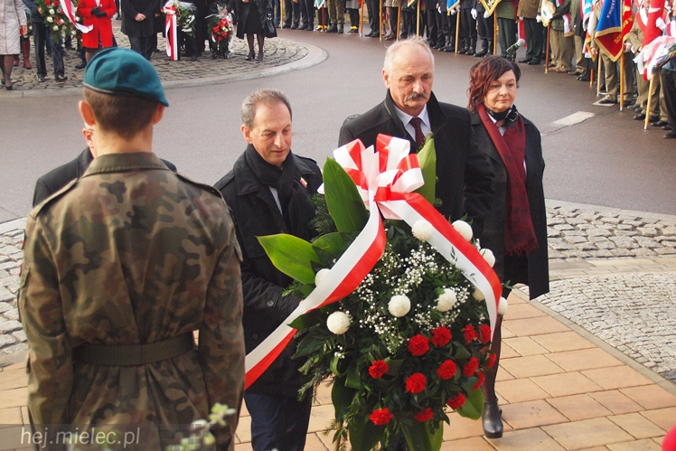 Mielczanie dumni z Polski Niepodległej