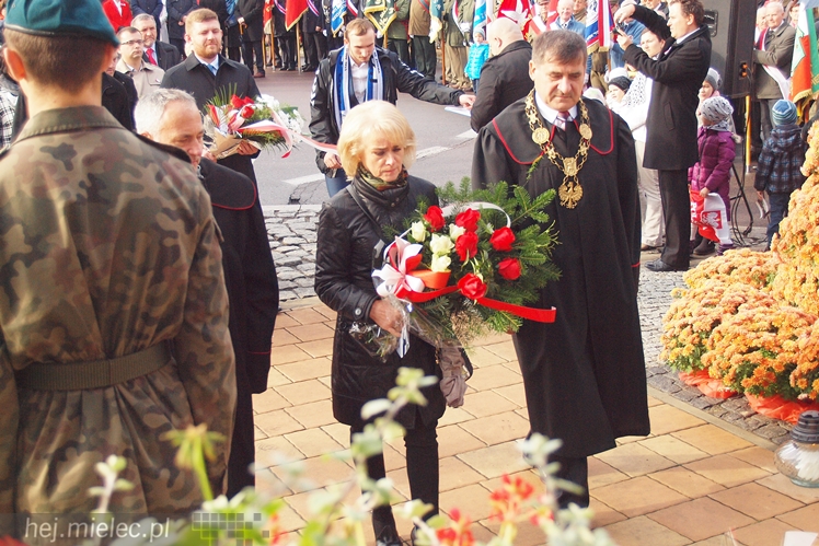 Mielczanie dumni z Polski Niepodległej