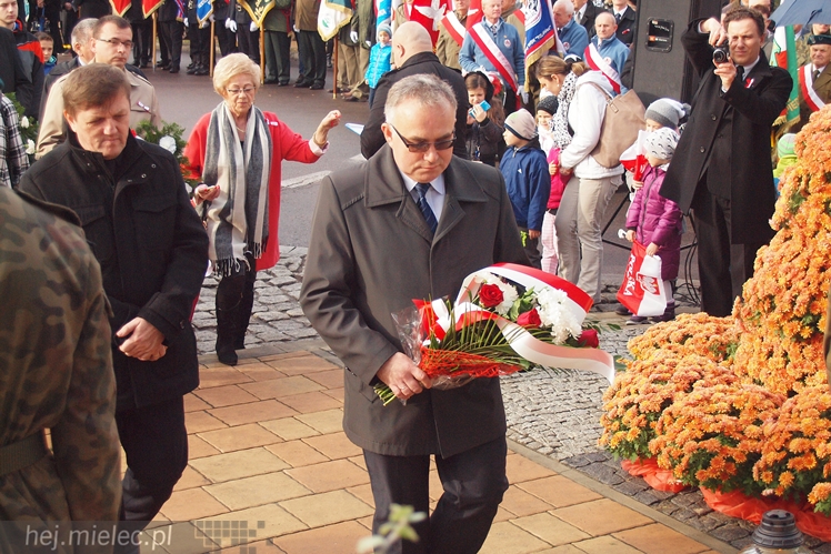 Mielczanie dumni z Polski Niepodległej