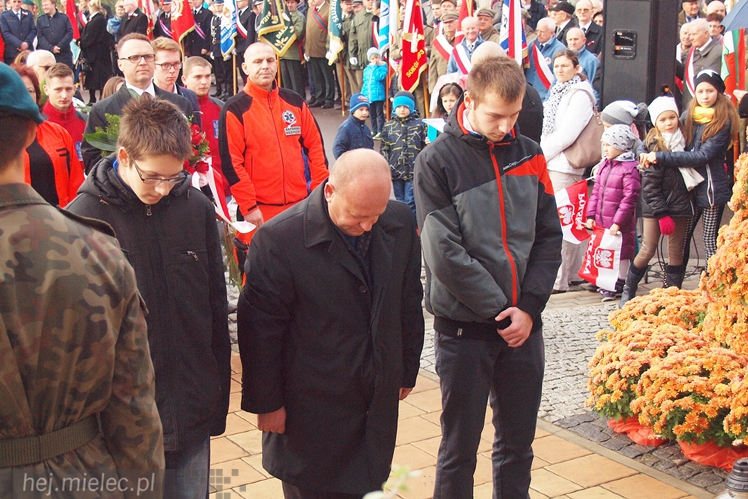 Mielczanie dumni z Polski Niepodległej