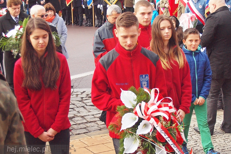 Mielczanie dumni z Polski Niepodległej