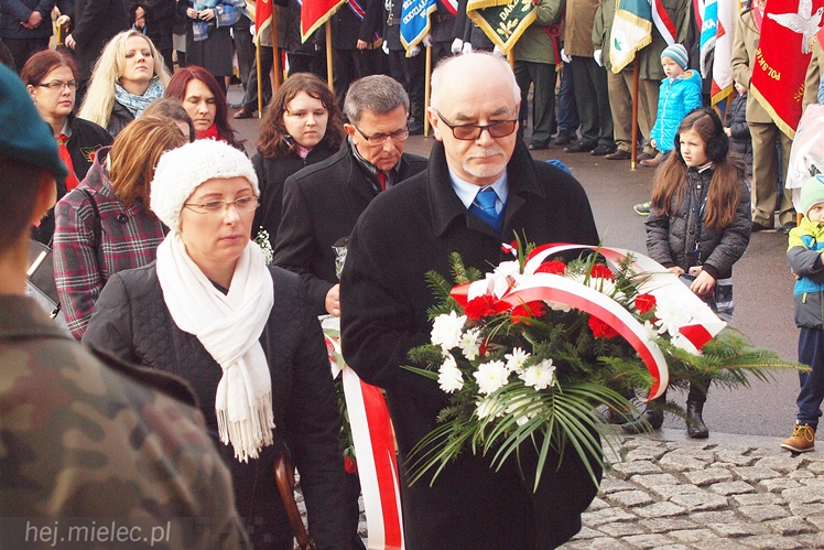 Mielczanie dumni z Polski Niepodległej