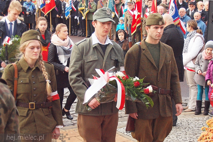 Mielczanie dumni z Polski Niepodległej