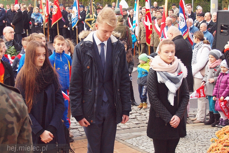 Mielczanie dumni z Polski Niepodległej