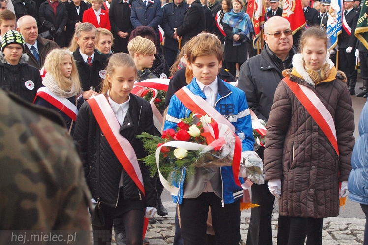 Mielczanie dumni z Polski Niepodległej