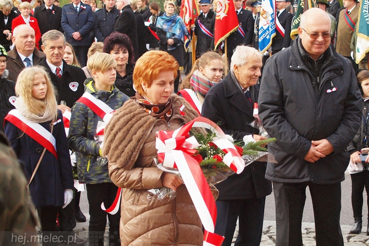 Mielczanie dumni z Polski Niepodległej
