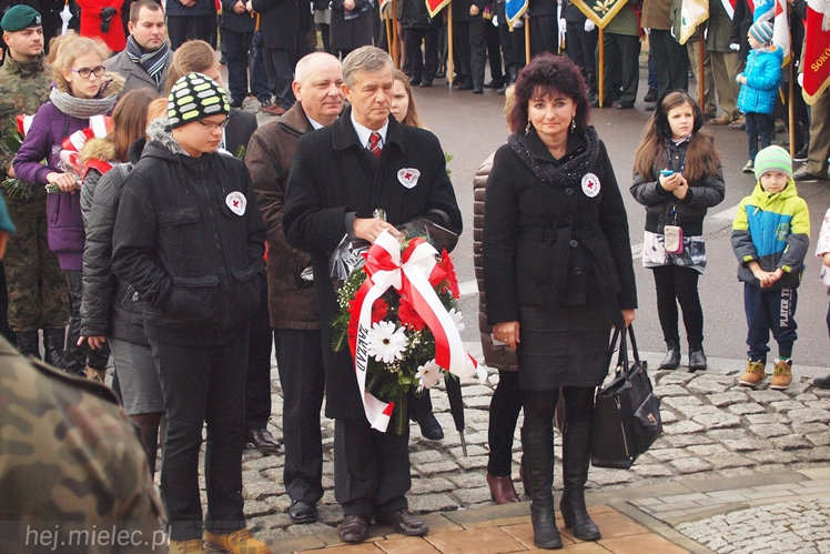Mielczanie dumni z Polski Niepodległej