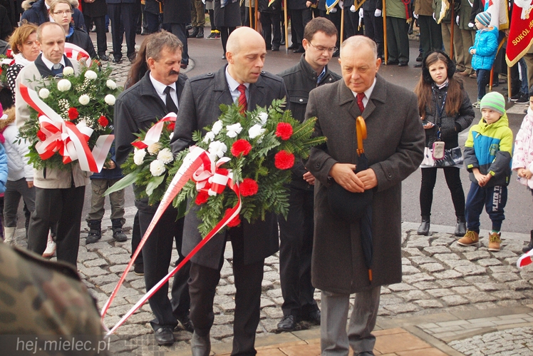 Mielczanie dumni z Polski Niepodległej