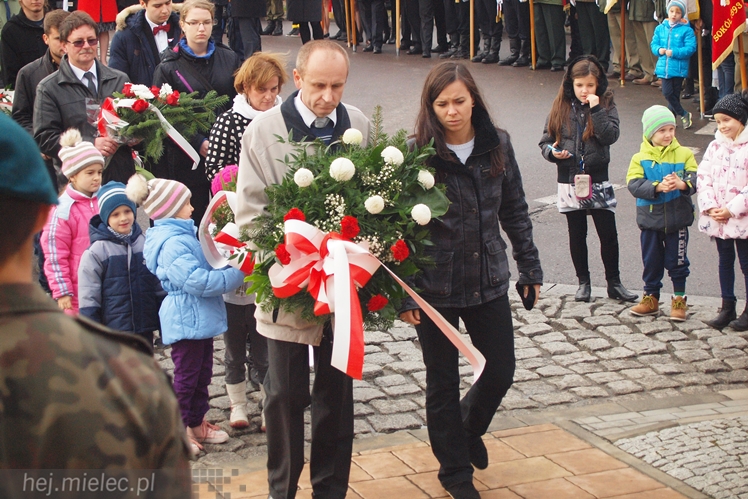 Mielczanie dumni z Polski Niepodległej