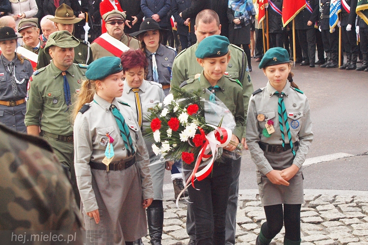 Mielczanie dumni z Polski Niepodległej