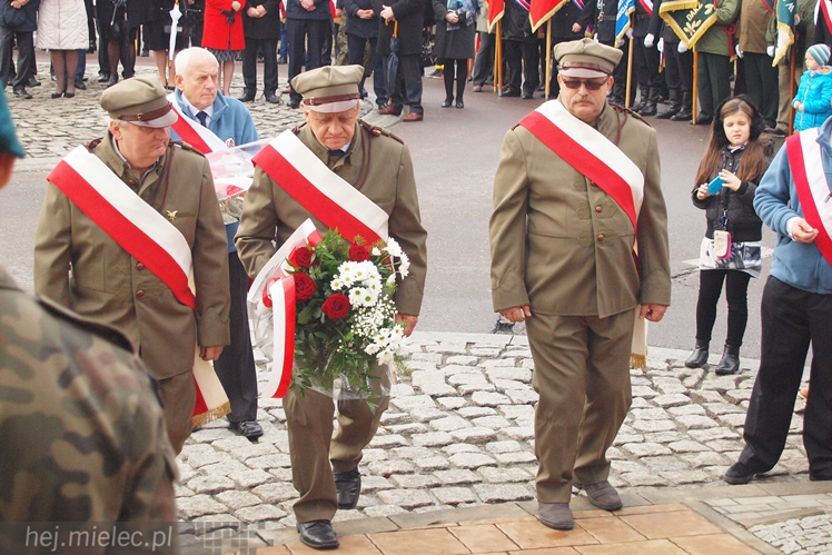 Mielczanie dumni z Polski Niepodległej