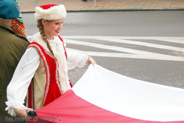 Mielczanie dumni z Polski Niepodległej