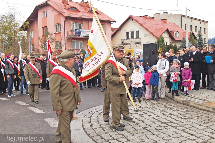 Mielczanie dumni z Polski Niepodległej
