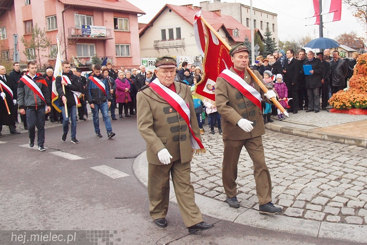 Mielczanie dumni z Polski Niepodległej
