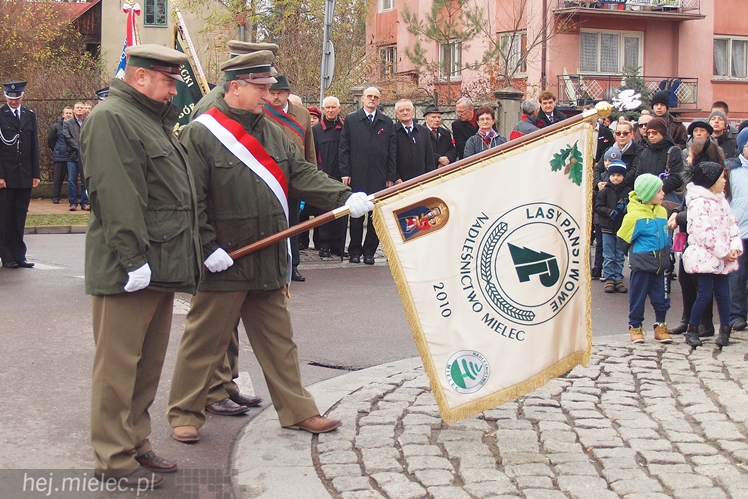 Mielczanie dumni z Polski Niepodległej